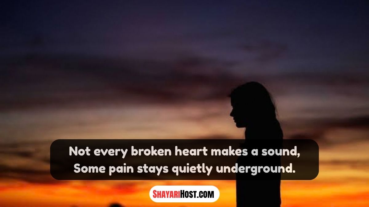 2 Line Sad Heart Touching Shayari in Hindi