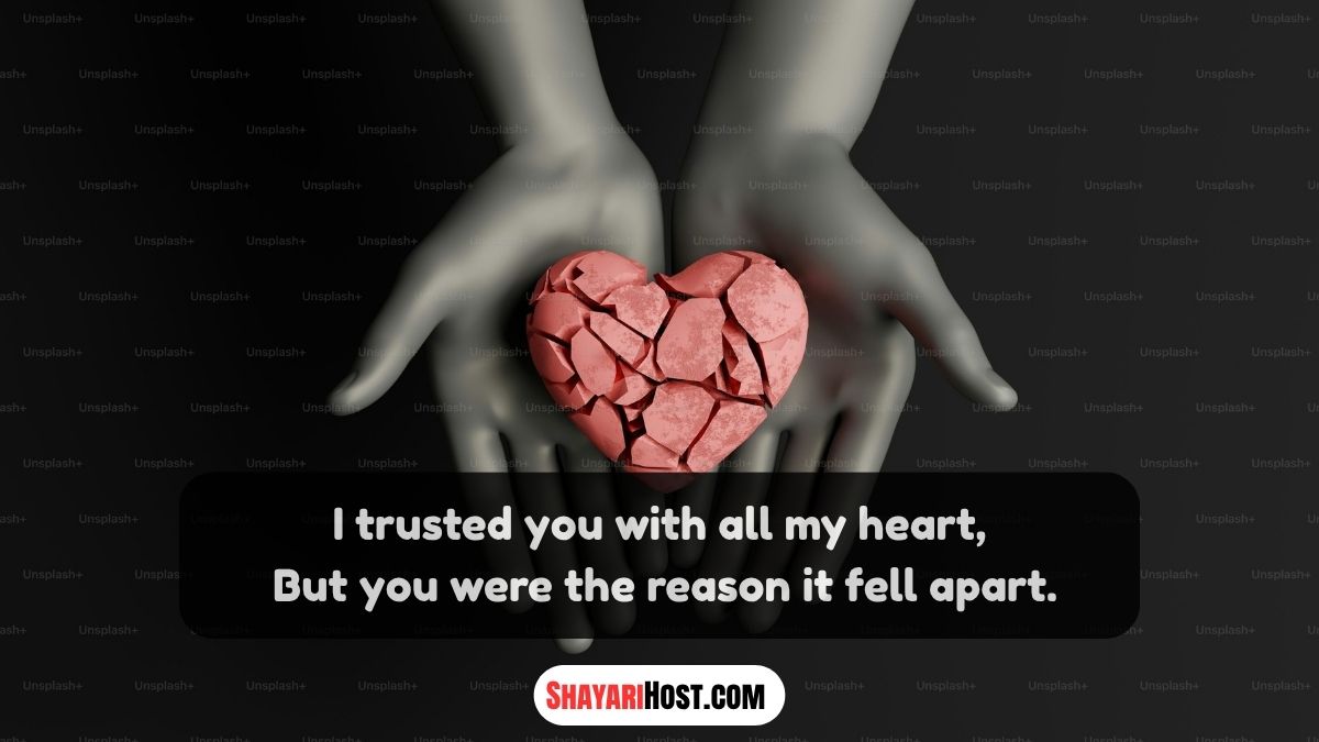 50 Heart Touching Sad Shayari in English