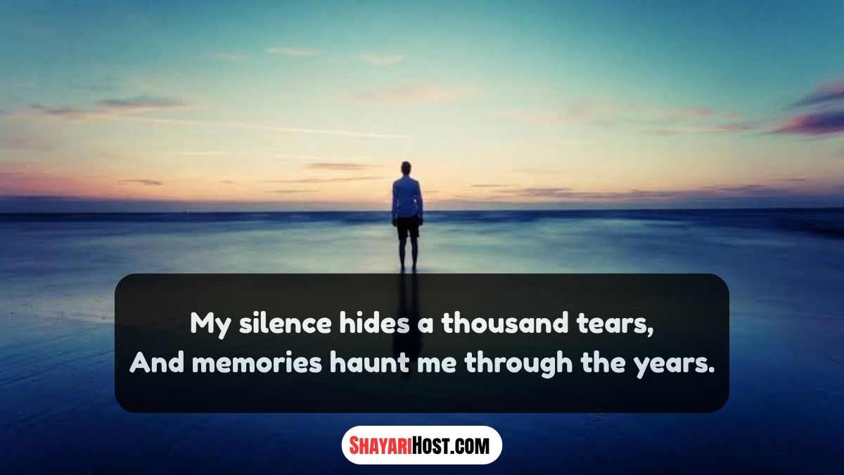 Emotional Painful Alone Sad Shayari in English