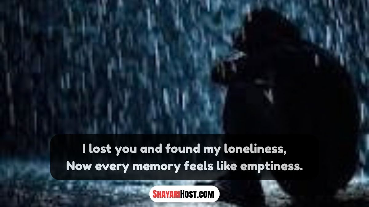Painful Sad Heart Touching Shayari in English