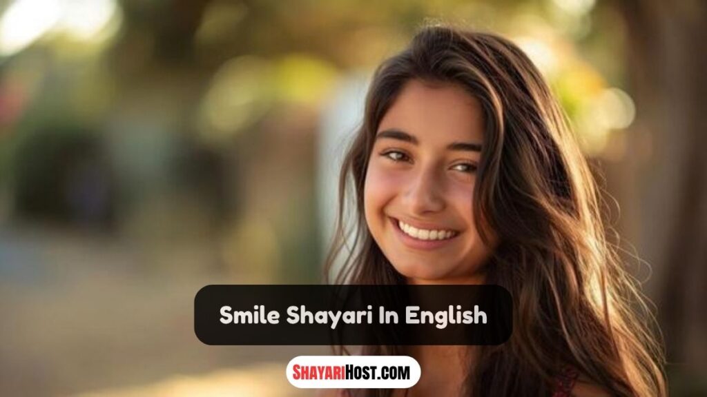 Smile Shayari In English