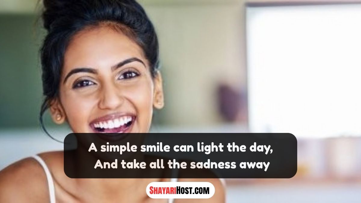 Smile Shayari In English For Girl