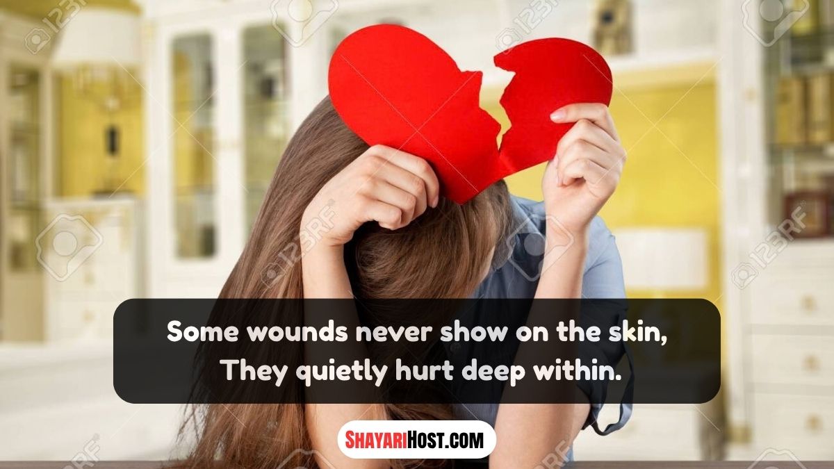 Status Heart Touching Sad Shayari in English