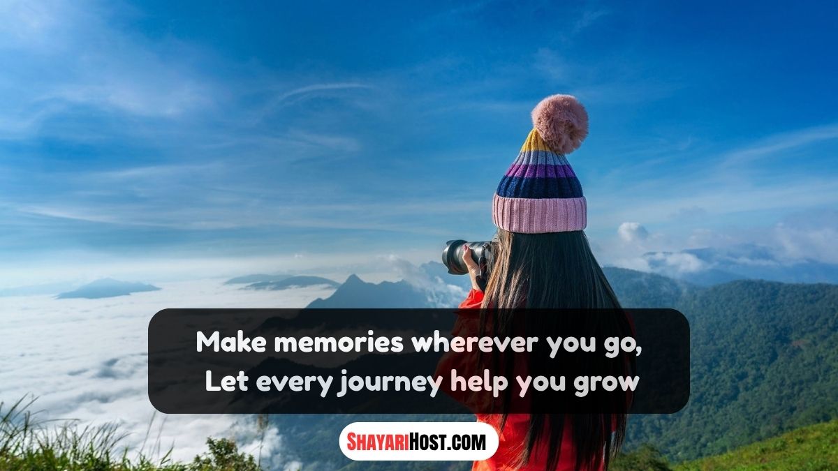 Travel Shayari In English Hindi