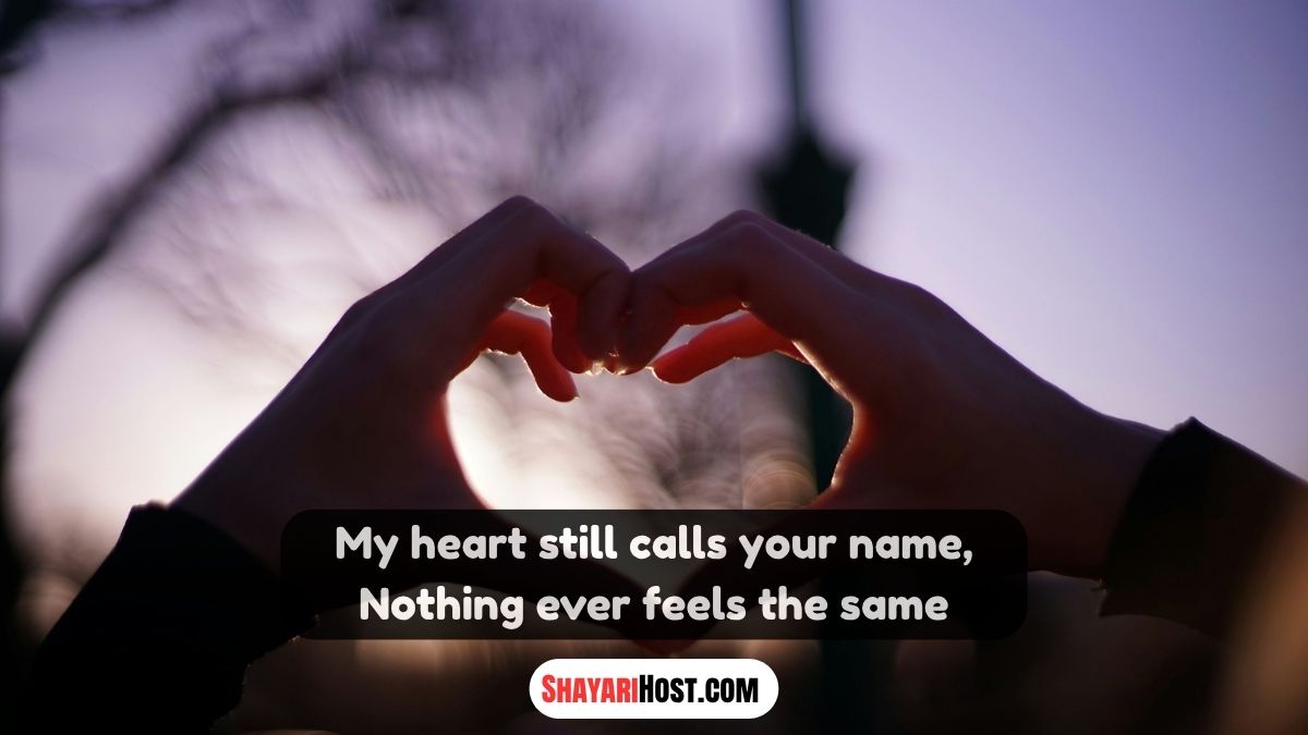 2 Line Heart Touching Shayari In English Sad