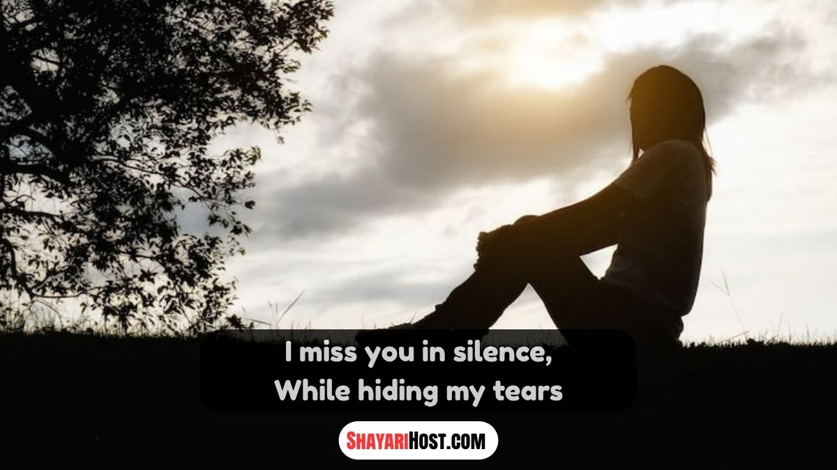 Alone Girl Sad Shayari English