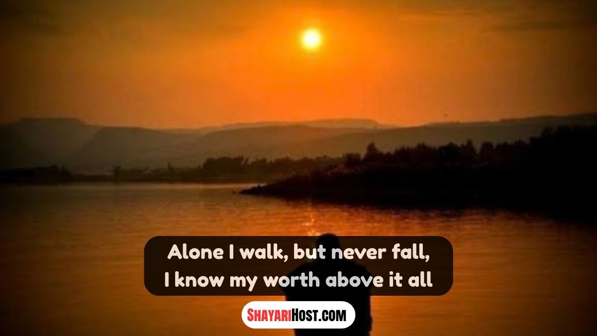 Attitude Single Shayari In English