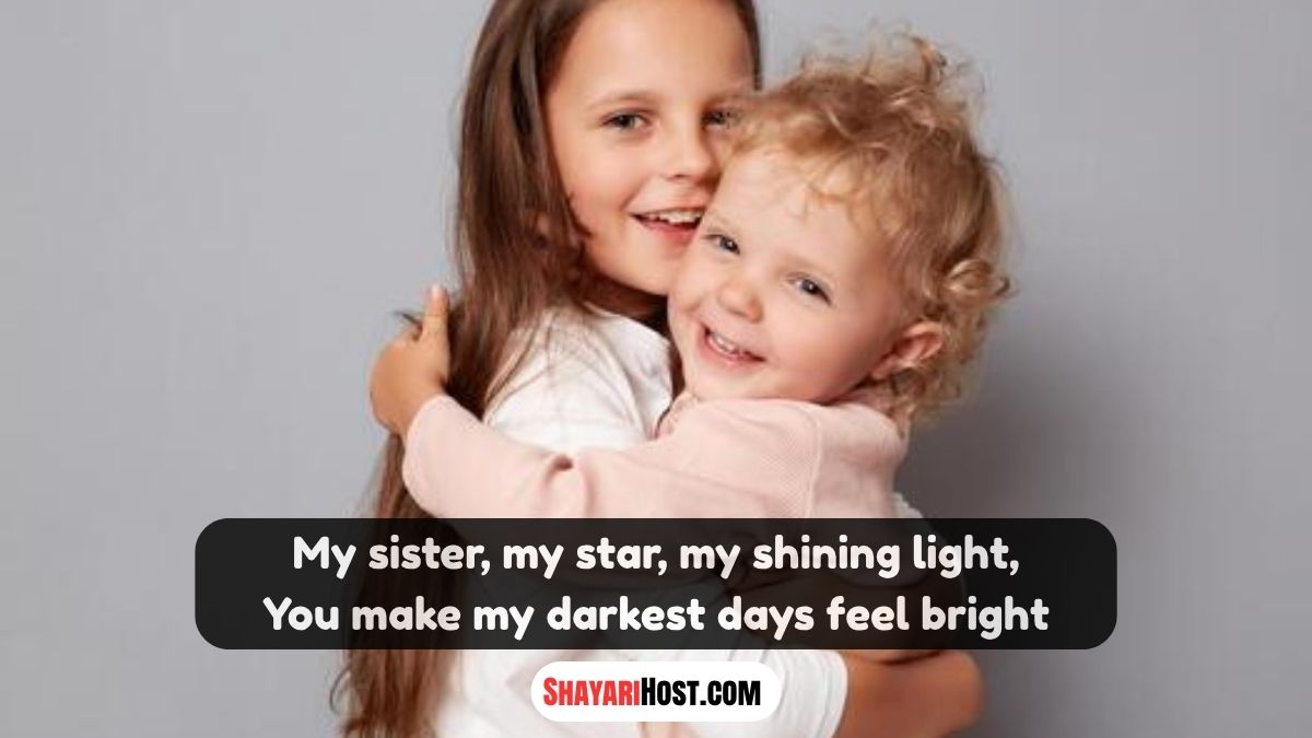 Big Sister Shayari In English 2 Line In Hindi