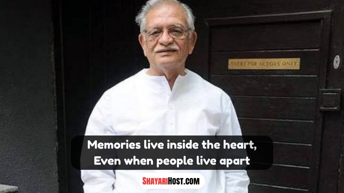Deep Thinking Life Deep Gulzar Quotes