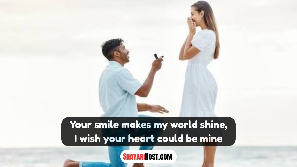 English Propose Shayari 2026