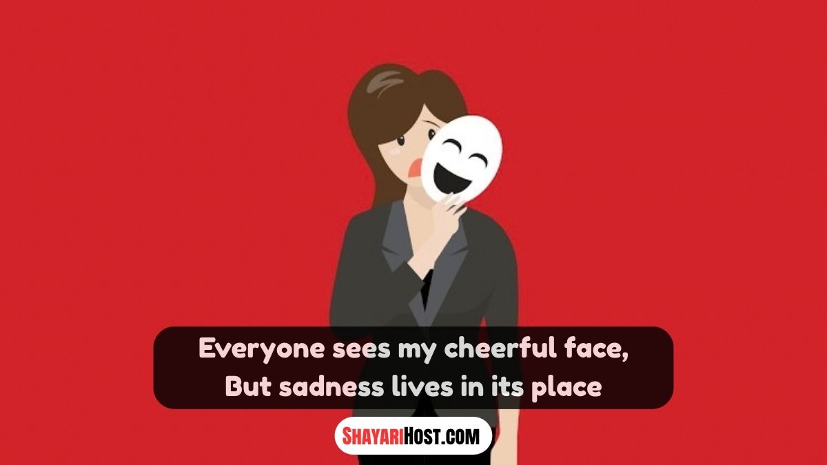 Fake Smile Shayari 2 Line In Hindi