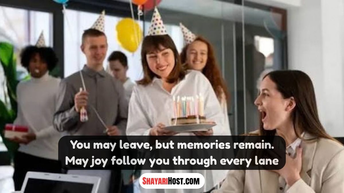 Farewell Wishes For Colleague