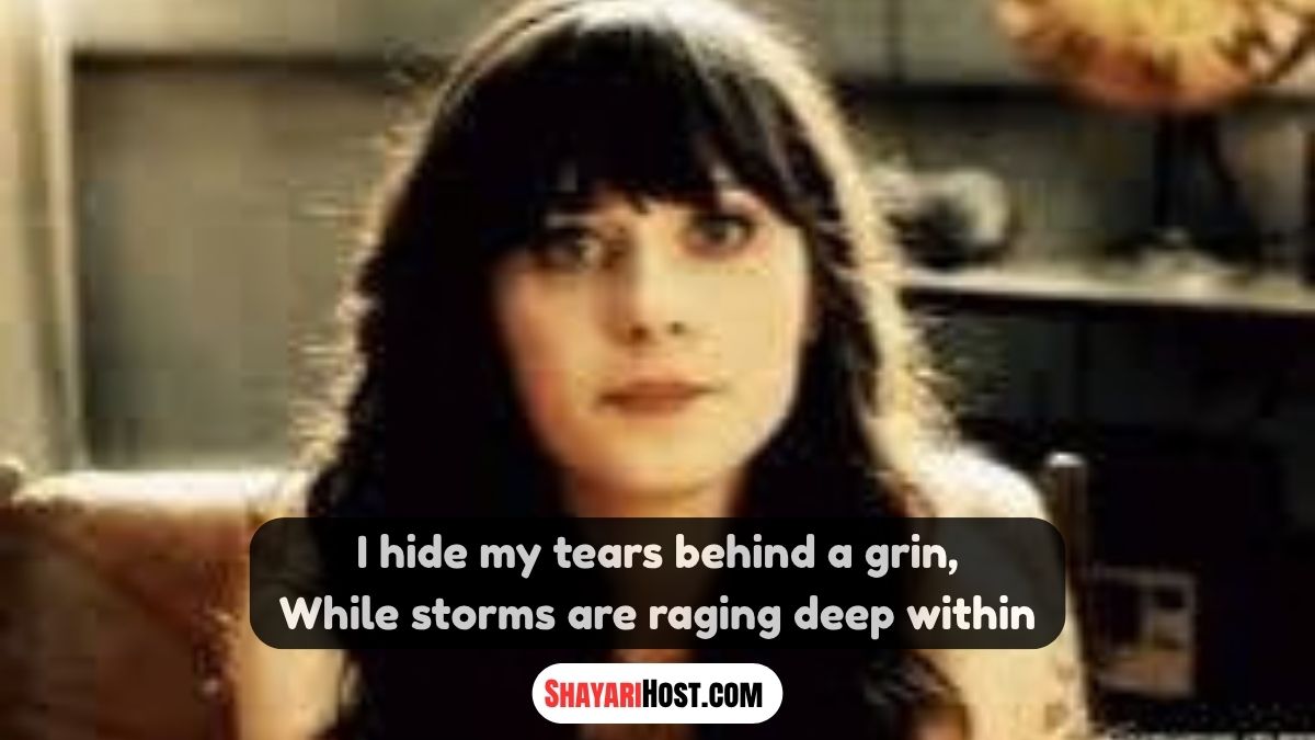 Feeling Hurt Fake Smile Shayari In Hindi