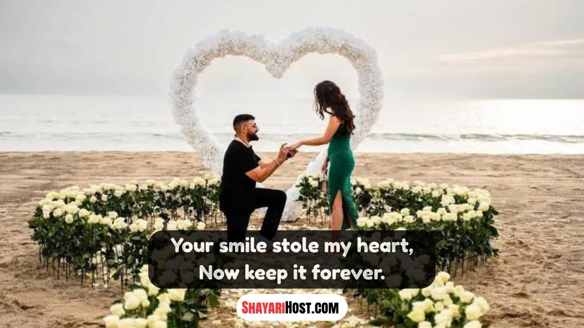 First Propose Shayari In English