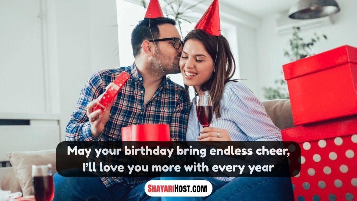 Happy Birthday My Love Shayari For Boyfriend
