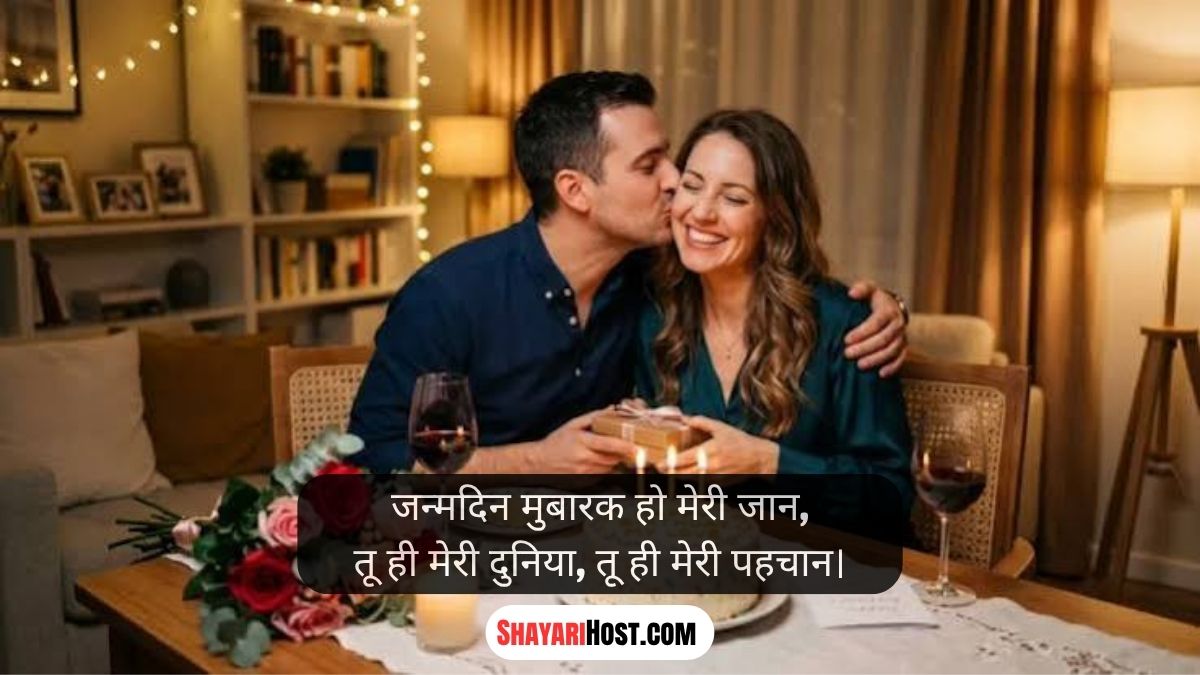 Happy Birthday My Love Shayari In English Hindi 2026