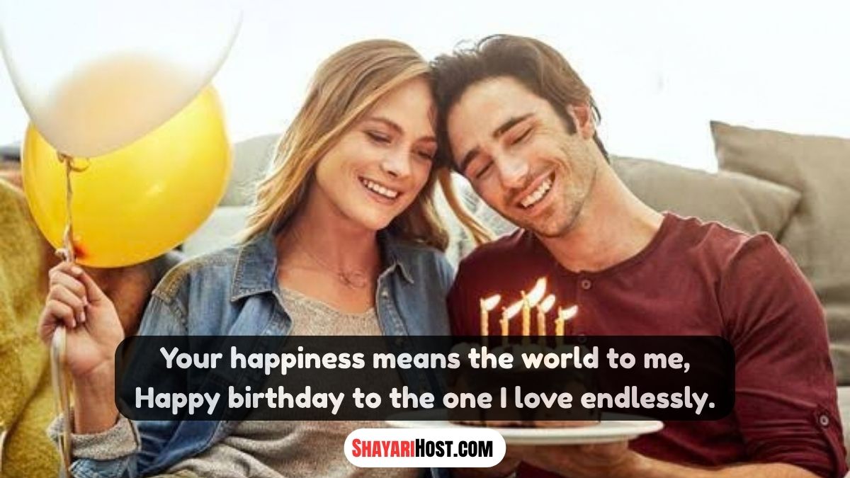 Happy Birthday My Love Shayari In Hindi Text
