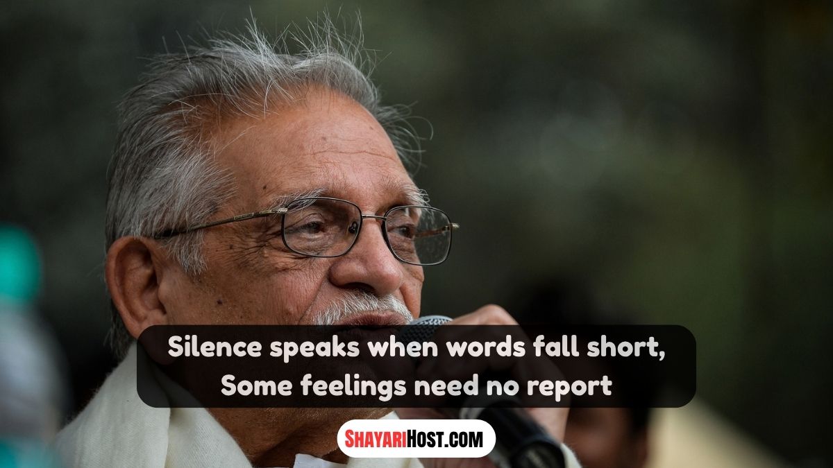 Heart Touching Life Deep Gulzar Quotes