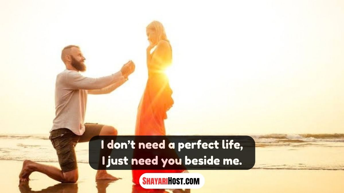 I Love You Propose Shayari In English