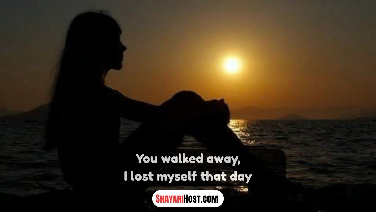 Instagram Bio Sad Shayari English