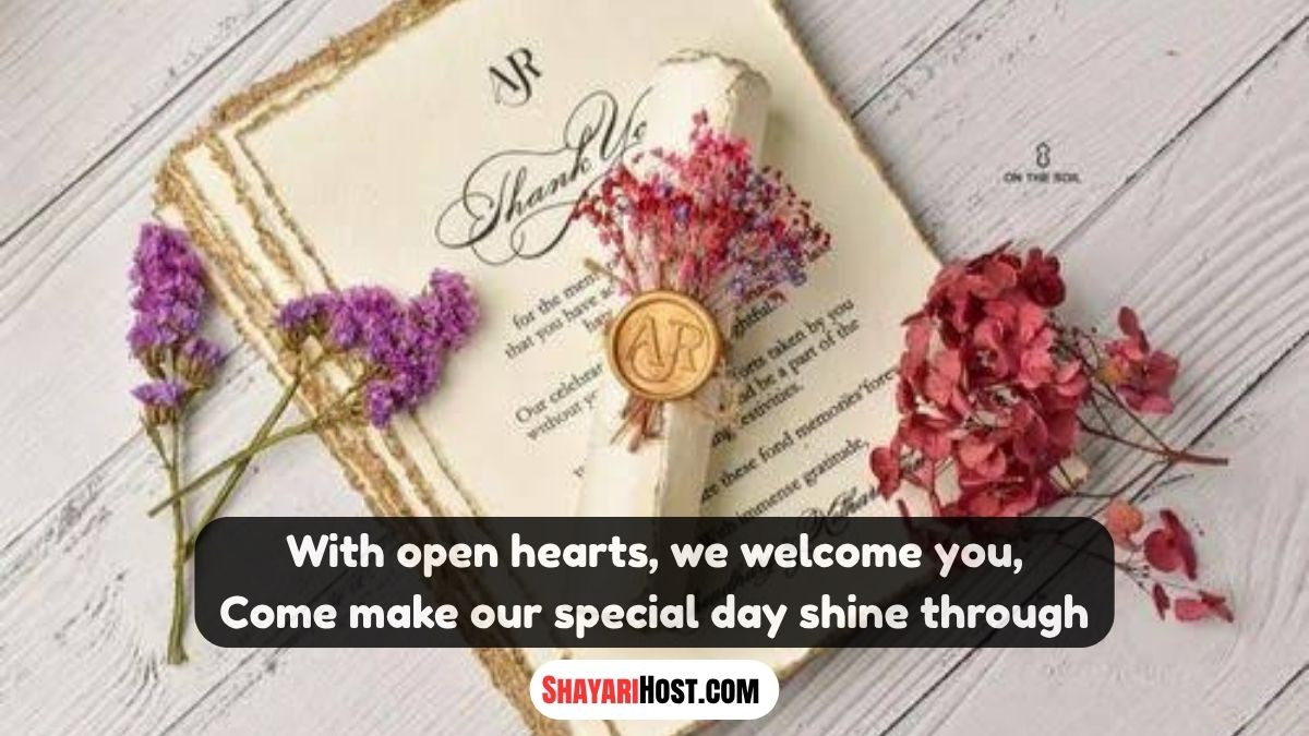 Invitation Card Shayari In Hindi Muslim