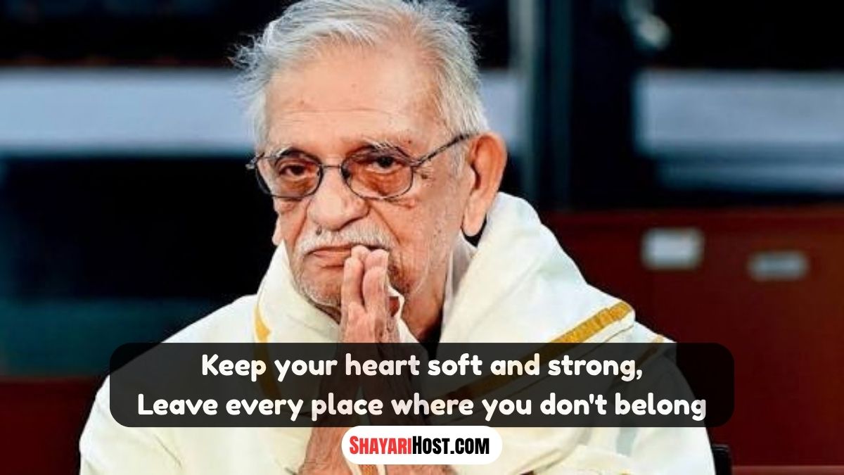 Love Shayari Life Deep Gulzar Quotes