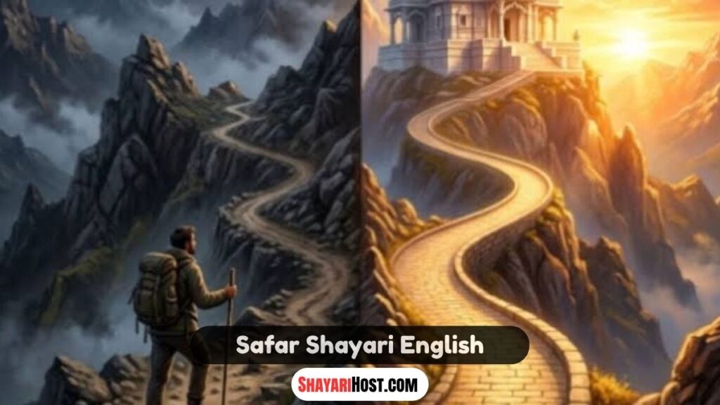 Safar Shayari English