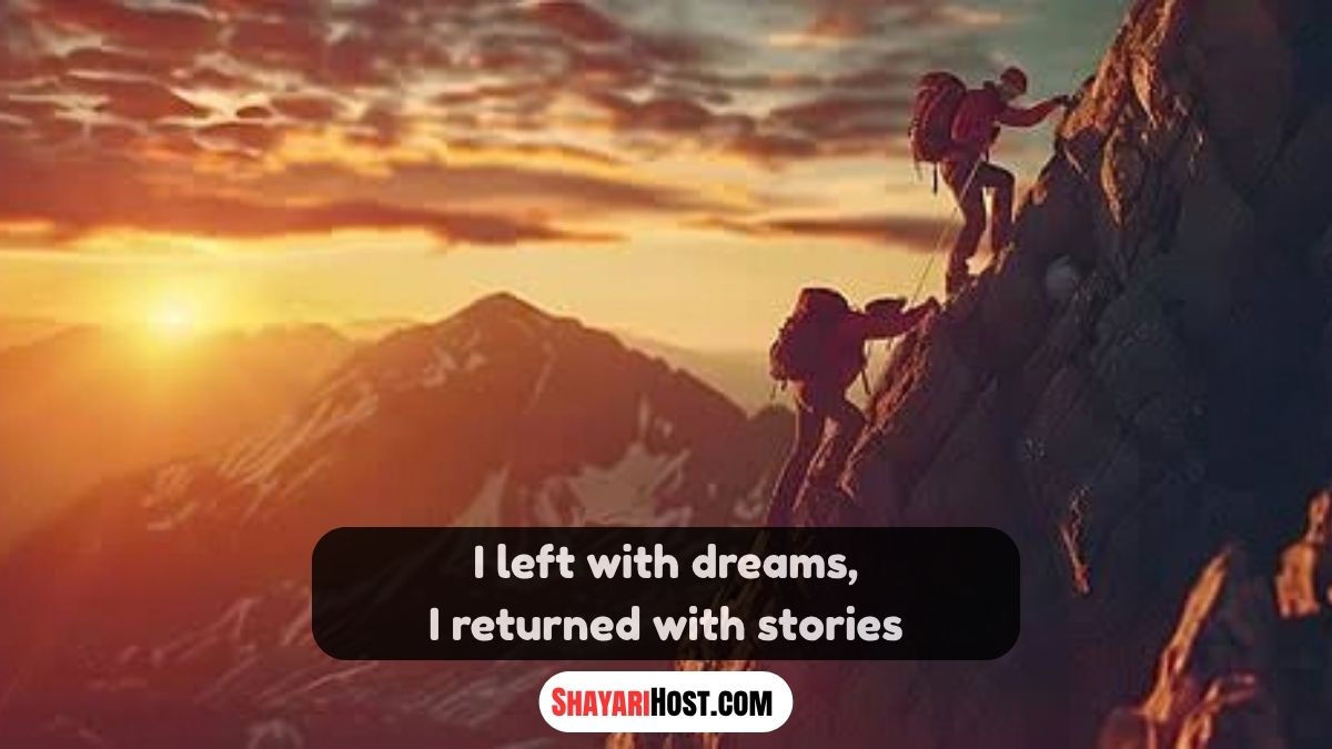 Safar Shayari English 2 Line]