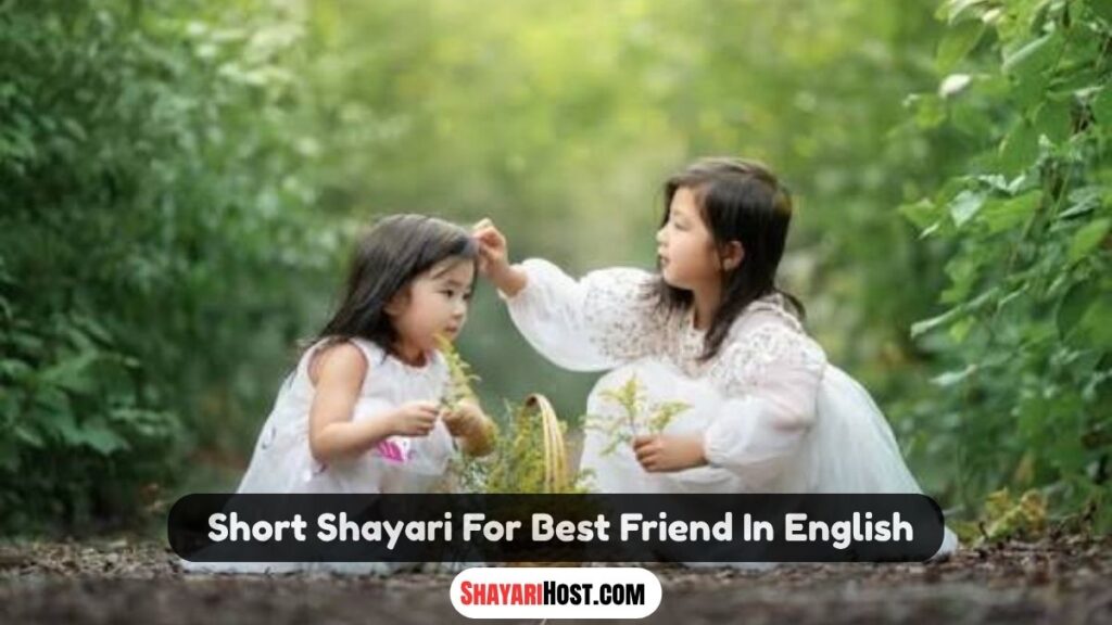 Short Shayari For Best Friend In English