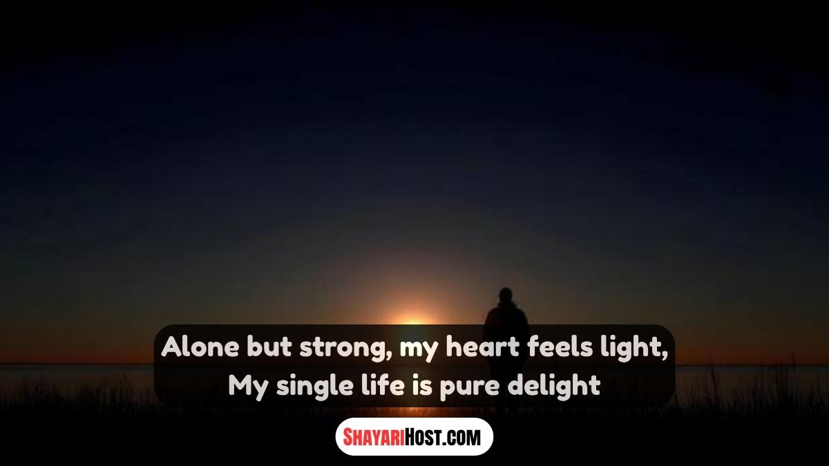 Single Life Best Life Shayari Hindi