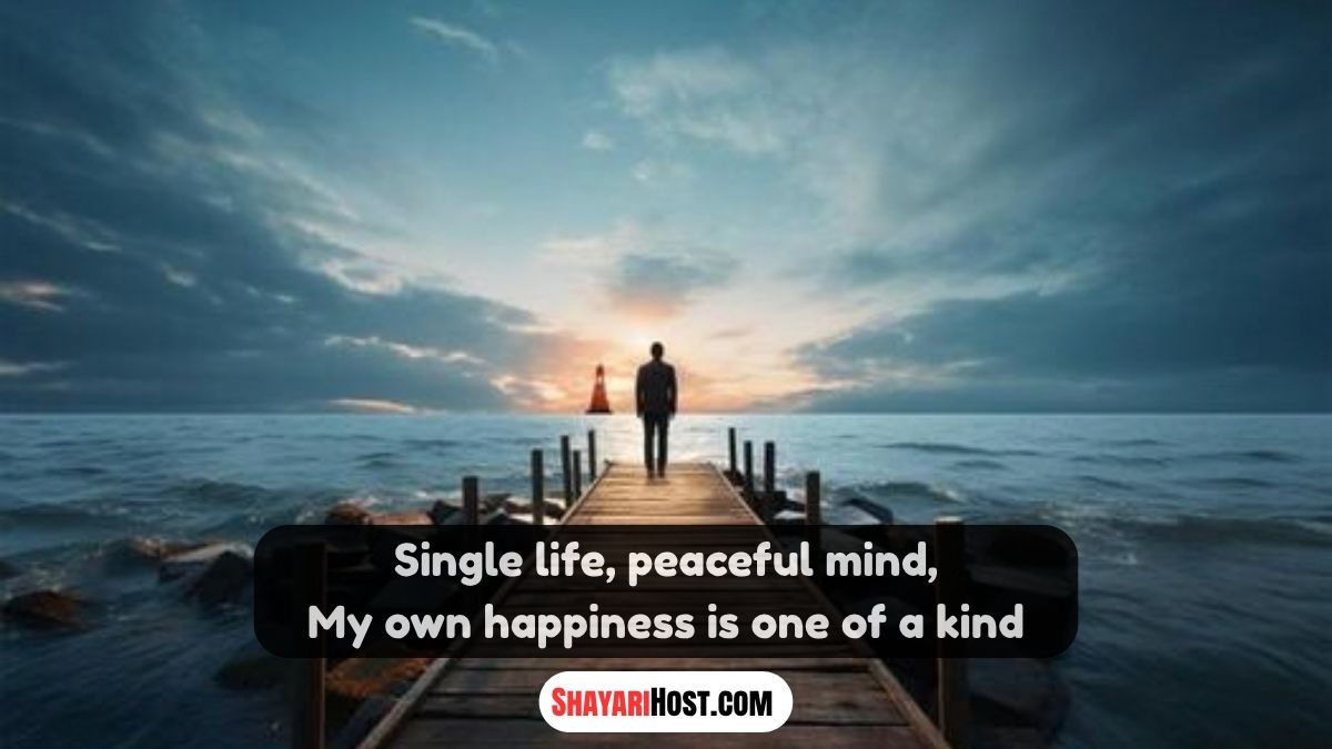 Single Life Shayari In English 2026