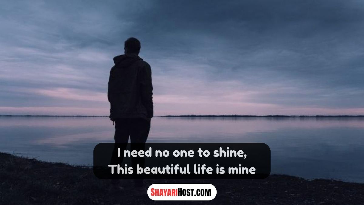 Single Shayari In English For Instagram
