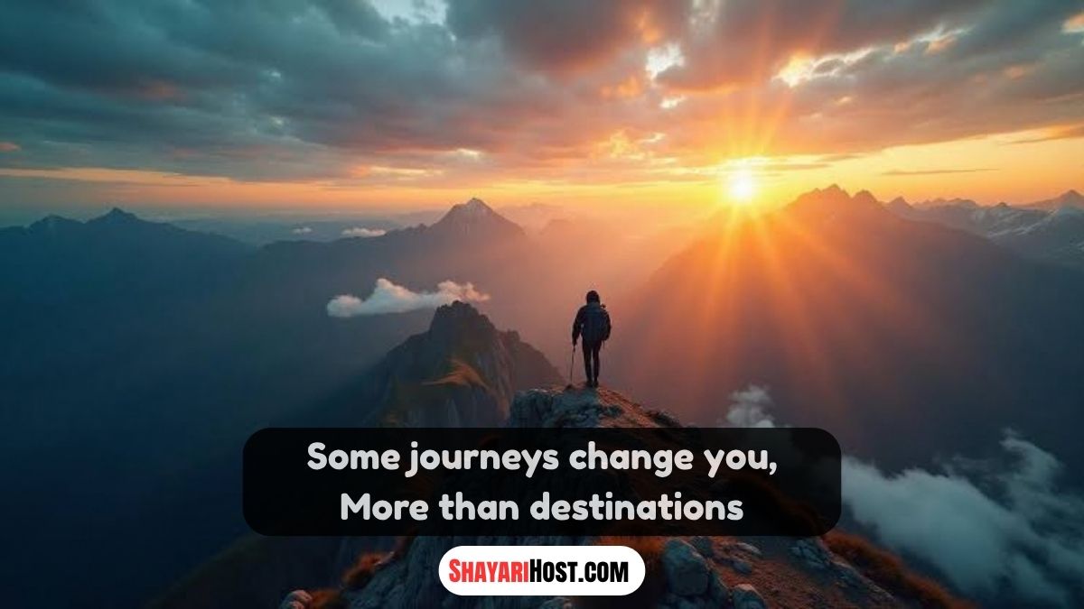 Travel Safar Shayari English