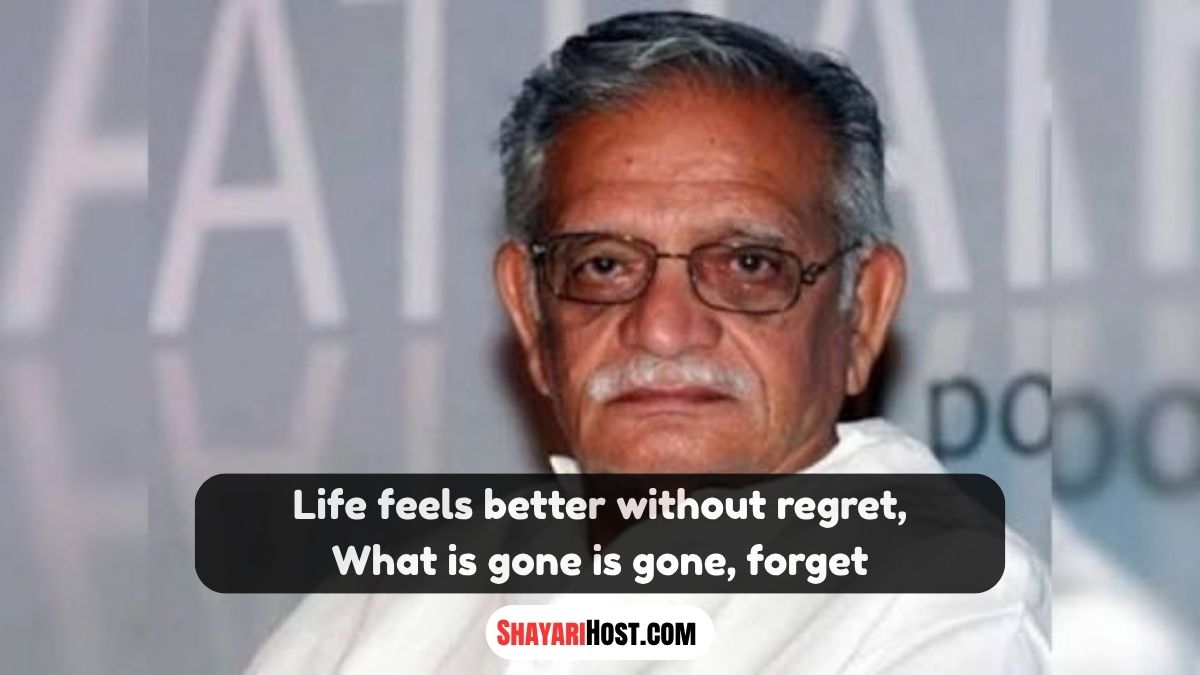 Zindagi Life Deep Gulzar Quotes